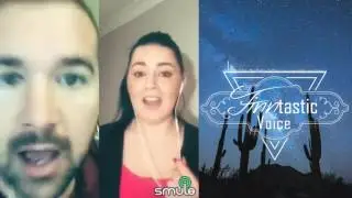 Patrick Swayze - She's like the wind (Smule Cover)