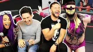 WWE 2K18 w/ Sasha Banks & Finn Balor - Finn Balor unleashes the Demon Boss