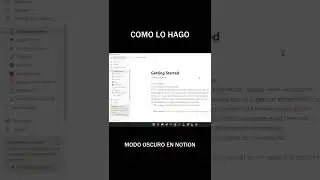 activar modo oscuro en notion