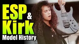 Kirk Hammett’s 30+ ESP Guitars You Should Know