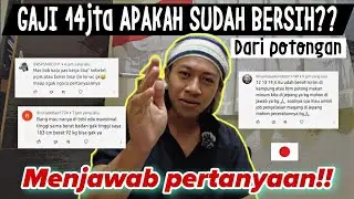 Gaji bersih Gaji kotor ❓️TB-BB ideal untuk bisa bekerja ke jepang