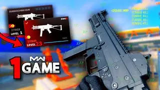 The FASTEST Weapon XP In MW3 (1 GAME = MAX LEVEL)