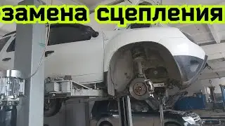Renault Duster замена сцепления
