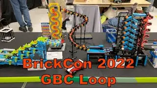 Huge LEGO GBC Loop with 55 Modules! — BrickCon 2022