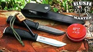Нож Mora Garberg и Garberg Black Carbon. Ножи для леса.