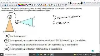 Review of Transformations and Congruence