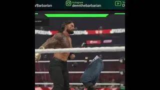 Invisible John Cena Vs. Roman Reigns WWE 2K23
