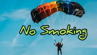 НИКОГДА НЕ КУРИТЕ КОГДА ПРЫГАЕТЕ ПАРАШЮТОМ 🤪