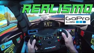 GOPRO NO COCKPIT REALISTA -  TREINO COM A MCLAREN