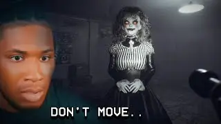 MOVE ONE INCH WHILE SHES LOOKING & YOU'RE DONE....