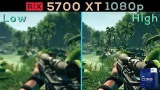 Sniper: Ghost Warrior | RX 5700 XT | Core i9-13900K | 1080p Benchmark