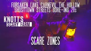 Scare Zones at Knott's Scary Farm 2021 Knott's Berry Farm