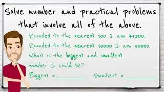 Year 6: Solve number and practical problems that involve all of the above