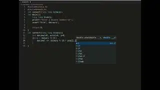 C Program to Convert Binary to Octal | c programming in Linux Ubuntu