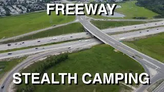 Freeway Interchange Stealth Camping