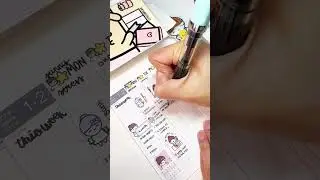 Plan With Me in 5th Week | Hobonichi A6 Supplement
