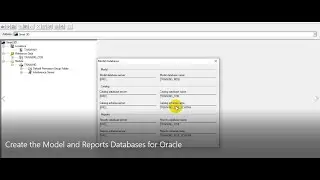 [SP3D_Oracle]_Create the Model and Reports Databases for Oracle