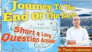 JOURNEY TO THE END OF THE EARTH CLASS 12 Short Ques Ans