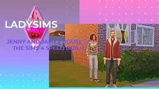 Jenny and James house 💗 | The Sims 4 Speed Build