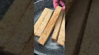 Чесночные гренки быстро к пиву