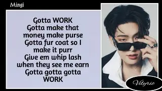 ATEEZ - WORK ( Easy Lyric )