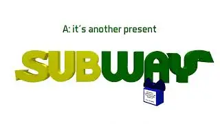 Subway Logo Bloopers 2 Take 68: Present Delivery! (Read Description)