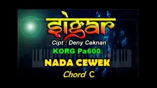 Sigar Karaoke | Karaoke Dangdut Official | Cover PA 600 nada cewek
