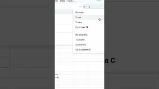 How to freeze columns and rows or unfreeze in Google Sheets | 