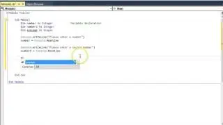 VB 1 - Console Programming - Variable Declaration, Input and Output