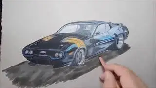 How to draw plymouth gtx...