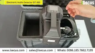 DT-880 Electronic Audio Detector for Anti terrorist System, TSCM Equipment from iSecus