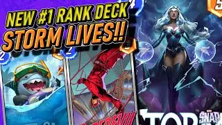 This STORM Deck Is Rank 1 In Marvel Snap! Use It To CRUSH Bounce!