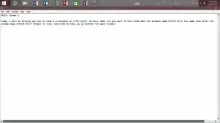 Tip #2 - How To Take A Screenshot On A Microsoft Surface (Surface 2, RT & Pro)
