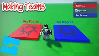 How to Add Teams in Roblox Studio! (2025)