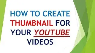 How to design thumbnail for your YouTube videos in PowerPoint,,Full tutorial video?