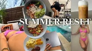 Summer RESET 2024 getting back on track for summer & my summer essentials