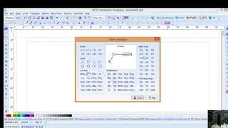 how to draw chemical structures with The Chem sketch
