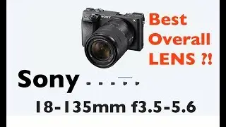NEW!  Sony 18-135mm f3.5-5.6 Travel Zoom Lens | MY THOUGHTS!