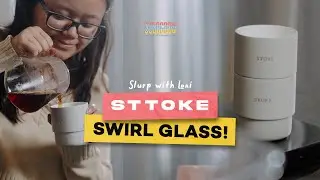 STTOKE SWIRL GLASS! | Slurp With Loni