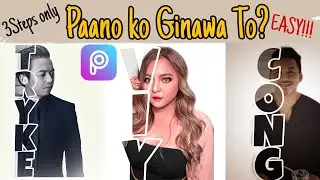 Team Payaman FanArt | Letter Portrait | Picsart Editing | Picsart Tutorial