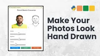 This Python Project Will Make Your Photos Look Hand Drawn!