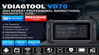 VDIAGTOOL VD70: The Best Value OBD2 Scanner in 2024 ?