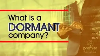 What is a Dormant company?