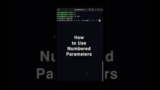 How to Use Numbered Parameters to Write Simple & Compact Ruby Blocks 