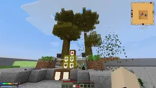 Minecraft - Crash Landing Part 16: MFR Tree Farm