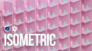 Cinema 4D & Octane Render - Creating an Isometric Scene | VFXHUT