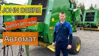 Ручной труд МИНИМИЗИРОВАН / JOHN DEERE 590 / отзыв за ПРЕСС