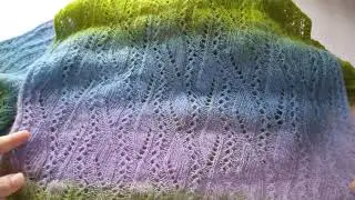 How to prepare Kauni yarn for knitting? My gorgeous Kauni stoles!
