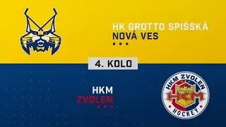 4.kolo semifinále HK GROTTO Spišská Nová Ves - HKM Zvolen HIGHLIGHTS
