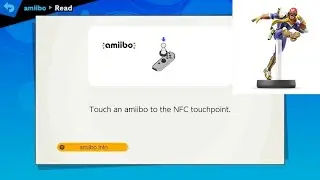 Registering my Captain falcon amiibo.